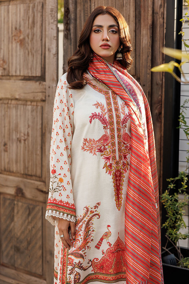 Deepak Perwani | Festive Lawn 24 | KTD4073 - Hoorain Designer Wear - Pakistani Ladies Branded Stitched Clothes in United Kingdom, United states, CA and Australia