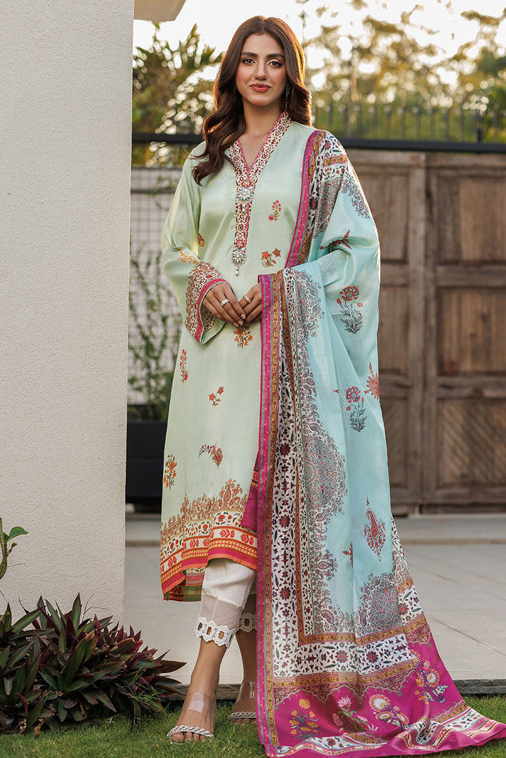 Deepak Perwani | Festive Lawn 24 | KTD4075 - Hoorain Designer Wear - Pakistani Ladies Branded Stitched Clothes in United Kingdom, United states, CA and Australia
