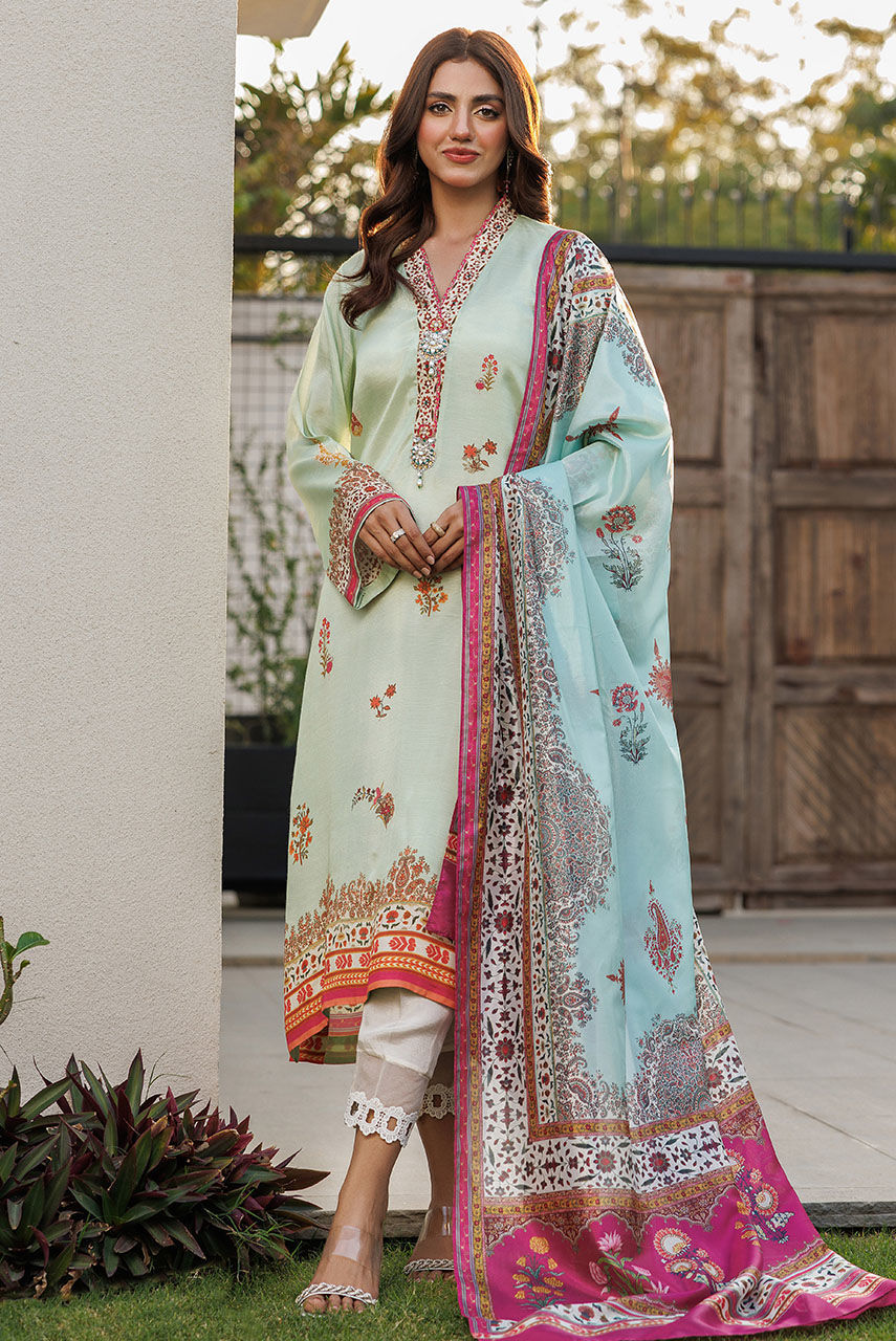 Deepak Perwani | Festive Lawn 24 | KTD4075 - Pakistani Clothes for women, in United Kingdom and United States