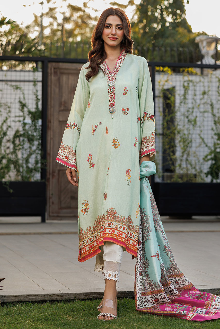 Deepak Perwani | Festive Lawn 24 | KTD4075 - Pakistani Clothes for women, in United Kingdom and United States