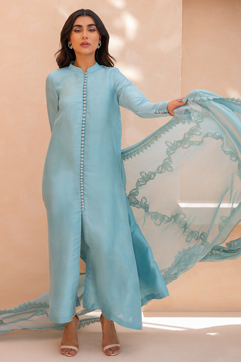 Ansab Jahangir | Luxury Silk Pret | AURORA FROST