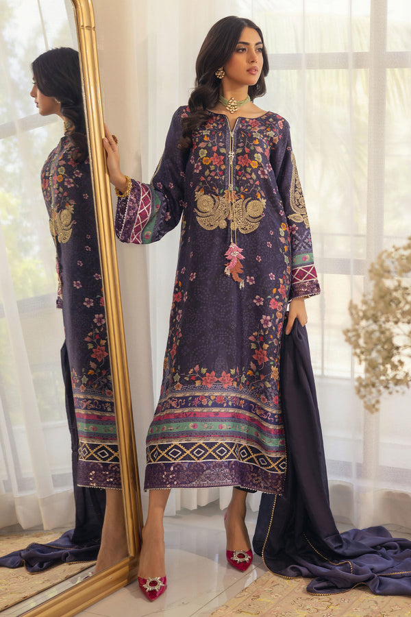 Annus Abrar | Luxe Silk Pret | ZELYA-SHIRT AND DUPATTA