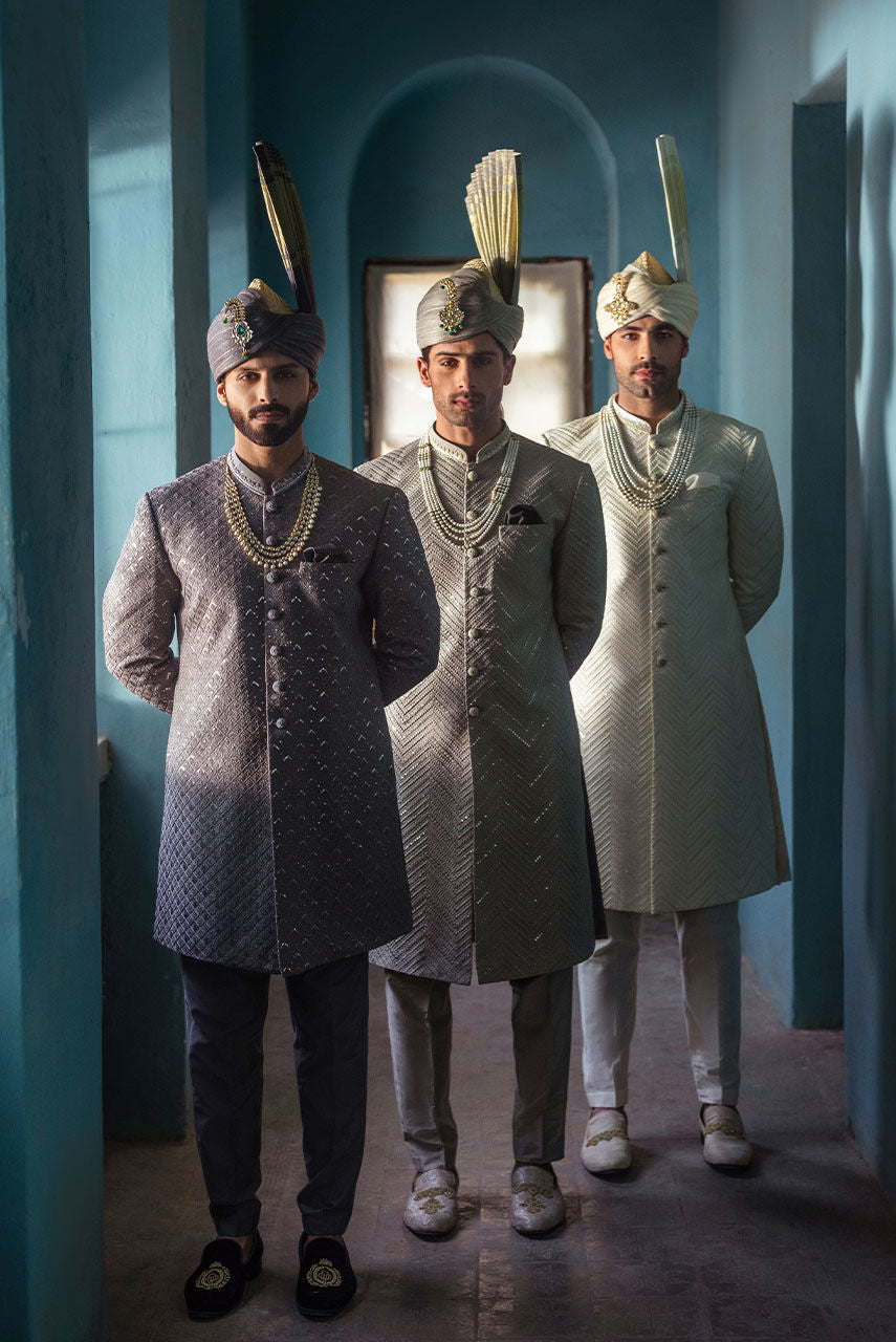 Pakistani Menswear | Deepak Perwani | Shr3440