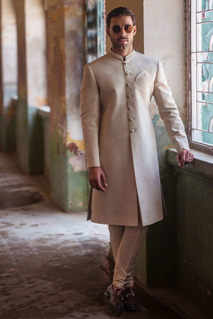 Pakistani Menswear | Deepak Perwani | Shr3442