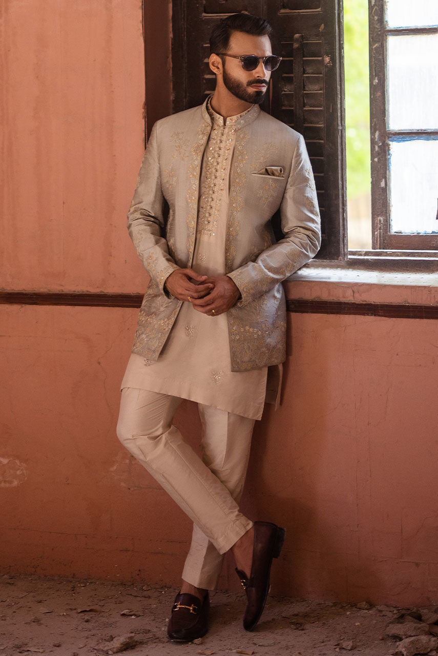 Pakistani Menswear | Deepak Perwani | Jkt1443