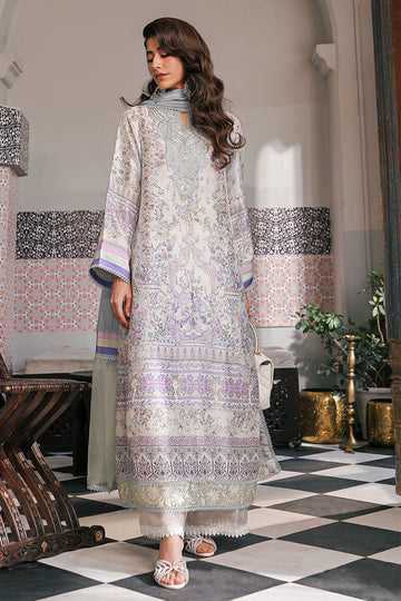 Ansab Jahangir | Digital Silk | Yelena Shirt and Dupatta