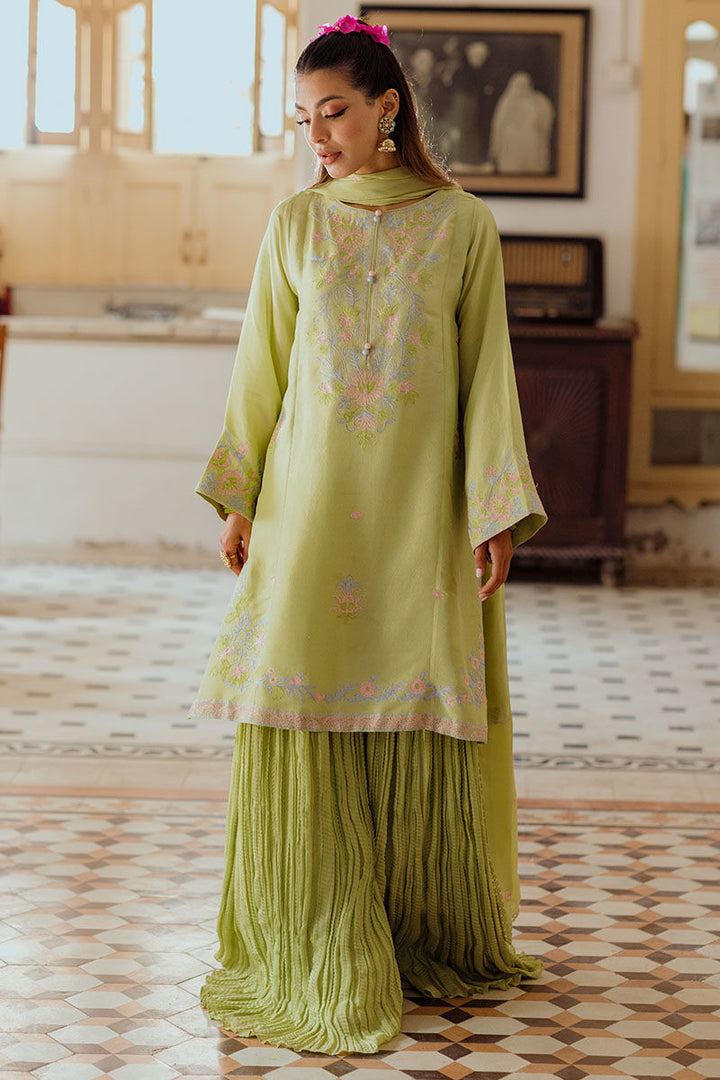 Ansab Jahangir | Luxe Pret Eid 24 | Leena - Hoorain Designer Wear - Pakistani Ladies Branded Stitched Clothes in United Kingdom, United states, CA and Australia