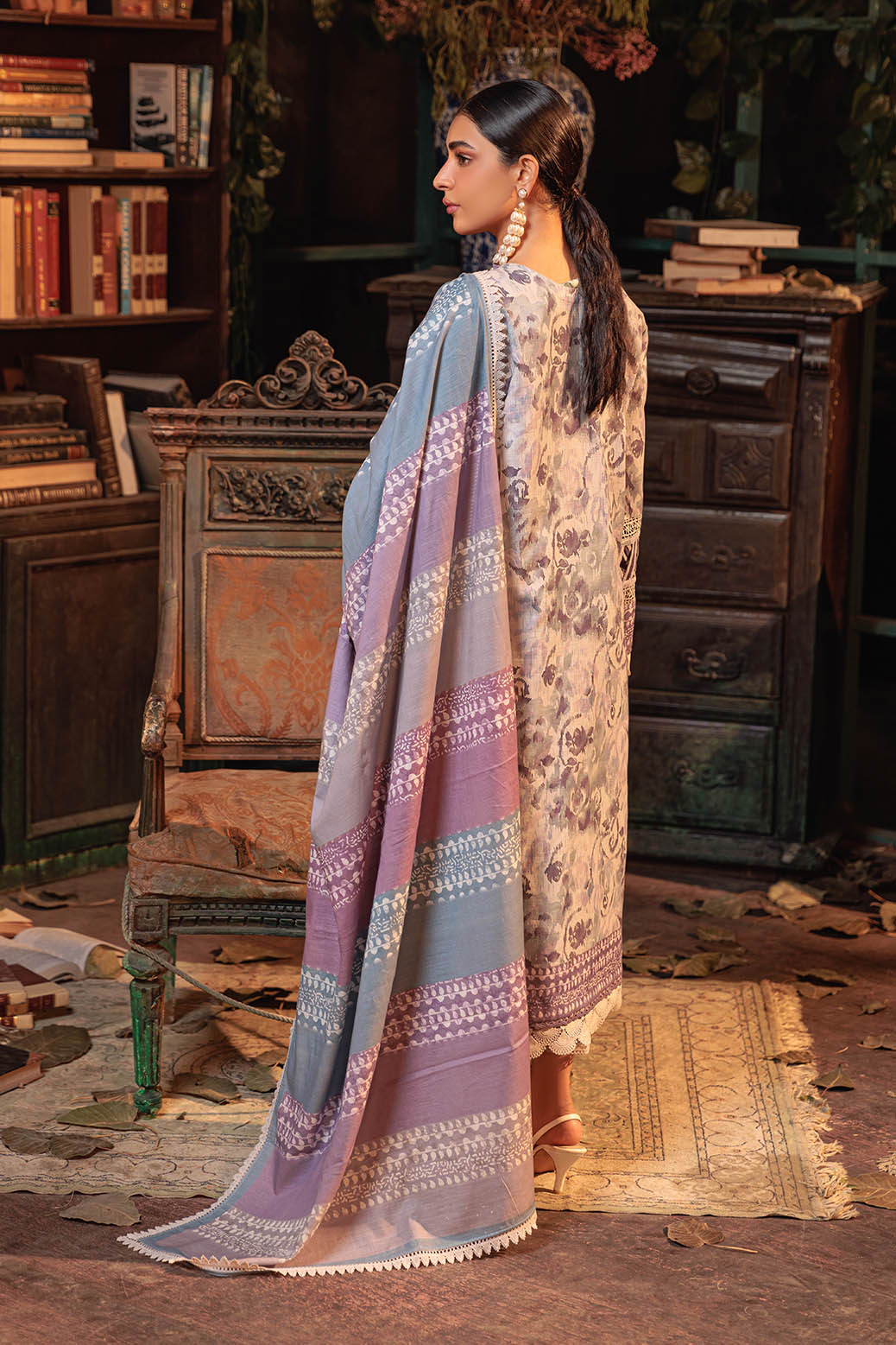 Bonanza Satrangi | Khaddar and Viscose | MAUVE GLOW