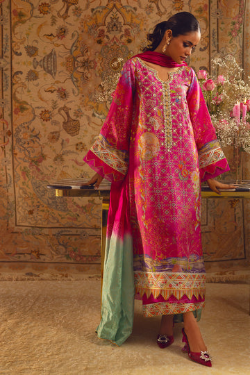 Annus Abrar | Lime Luxe Silk | Misaka