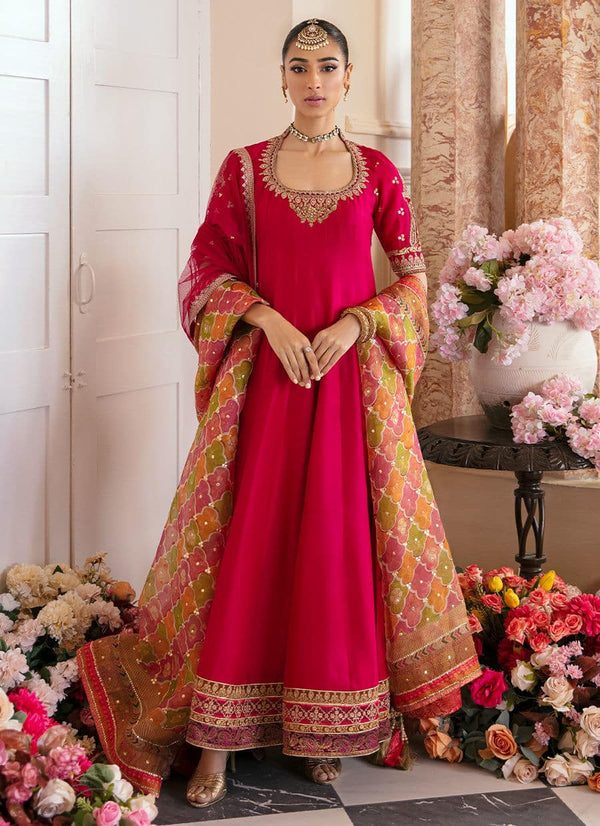 Farah Talib Aziz | Mayna Festive Luxe | Sitya - Hoorain Designer Wear - Pakistani Ladies Branded Stitched Clothes in United Kingdom, United states, CA and Australia
