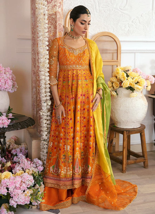 Farah Talib Aziz | Mayna Festive Luxe | VIDA - Hoorain Designer Wear - Pakistani Ladies Branded Stitched Clothes in United Kingdom, United states, CA and Australia