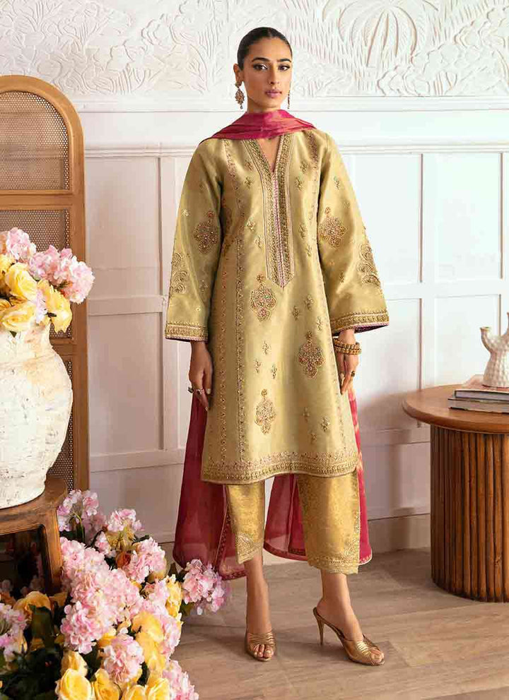 Farah Talib Aziz | Mayna Festive Luxe | HALA - Hoorain Designer Wear - Pakistani Ladies Branded Stitched Clothes in United Kingdom, United states, CA and Australia