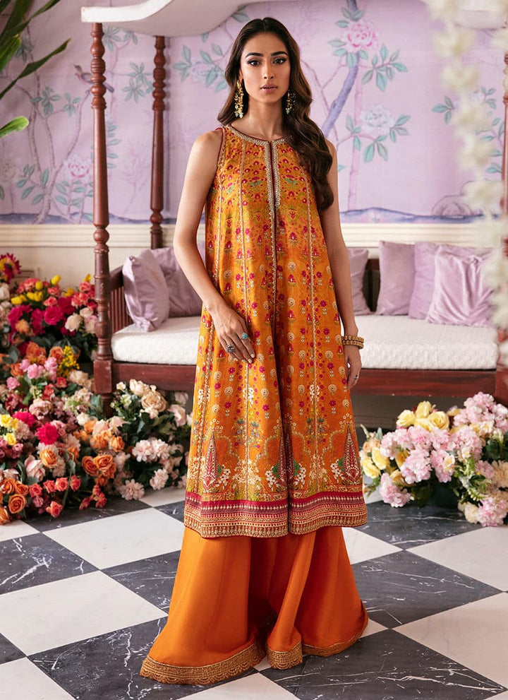 Farah Talib Aziz | Mayna Festive Luxe | URFA - Hoorain Designer Wear - Pakistani Ladies Branded Stitched Clothes in United Kingdom, United states, CA and Australia