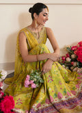 Farah Talib Aziz | Mayna Festive Luxe | ELIKA LIME - Pakistani Clothes for women, in United Kingdom and United States