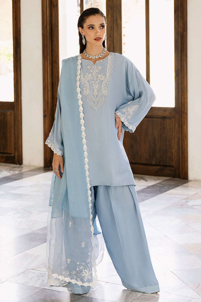 Ansab Jahangir | Luxe Pret Signature | Delphinium