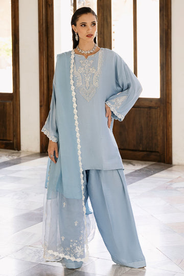 Ansab Jahangir | Luxe Pret Signature | Delphinium