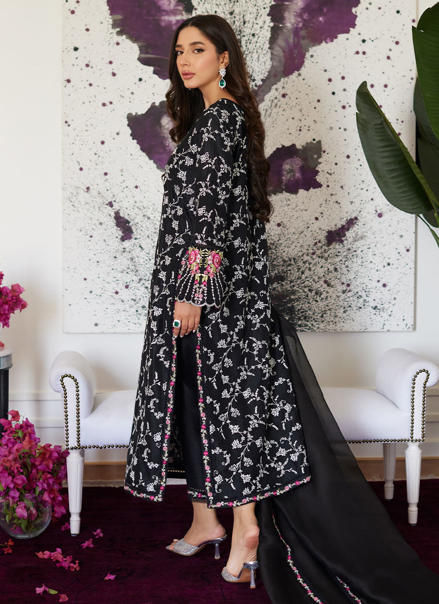 Farah Talib Aziz | Luna Eid Collection 24 | VITTORIA BLACK - Pakistani Clothes for women, in United Kingdom and United States