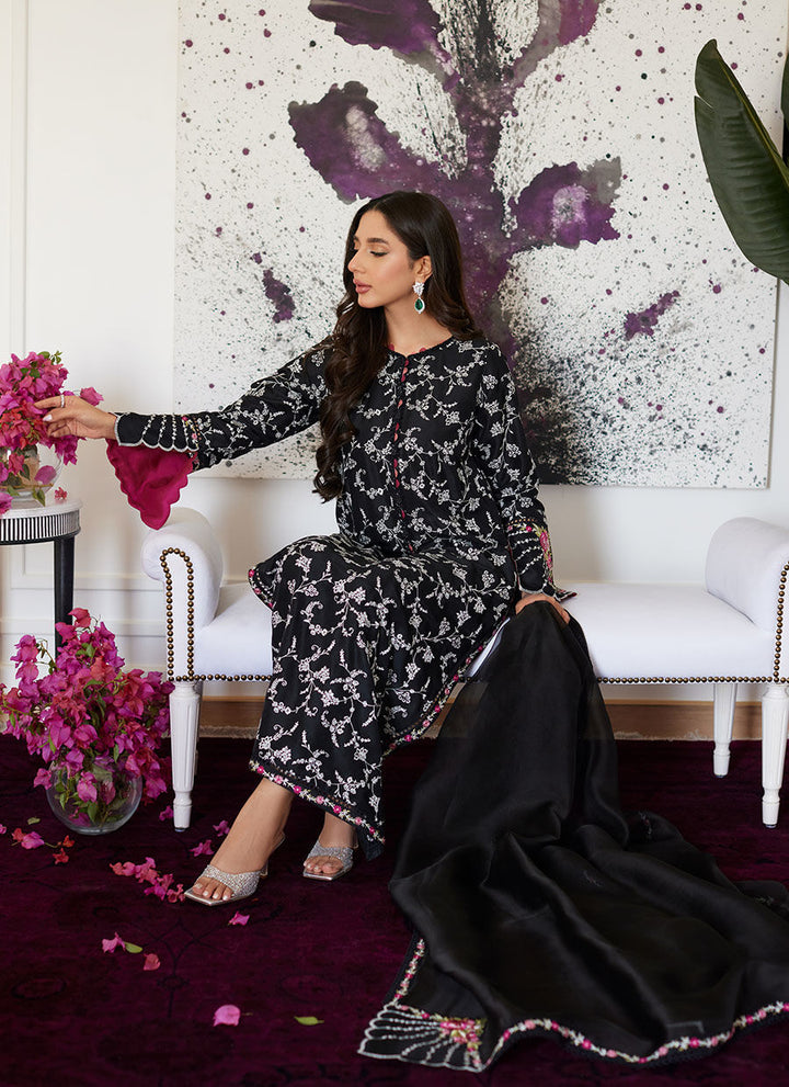 Farah Talib Aziz | Luna Eid Collection 24 | VITTORIA BLACK - Pakistani Clothes for women, in United Kingdom and United States