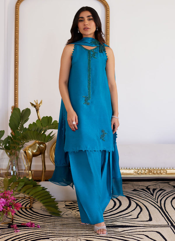 Farah Talib Aziz | Luna Eid Collection 24 | LILOU - Hoorain Designer Wear - Pakistani Ladies Branded Stitched Clothes in United Kingdom, United states, CA and Australia