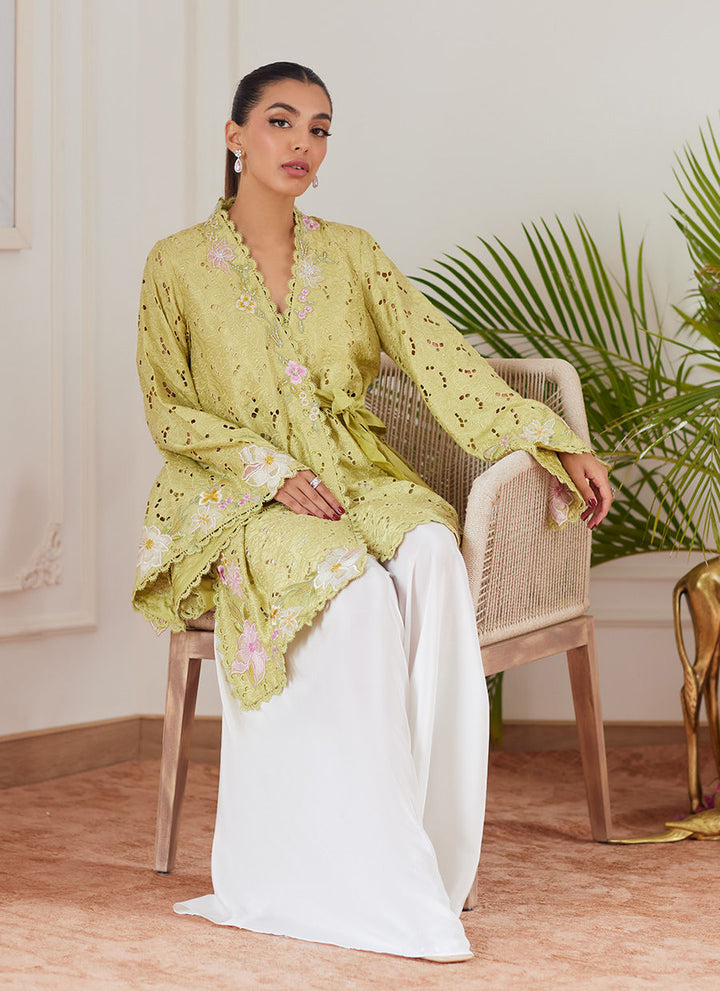 Farah Talib Aziz | Luna Eid Collection 24 | ABIGAIL KIWI - Hoorain Designer Wear - Pakistani Ladies Branded Stitched Clothes in United Kingdom, United states, CA and Australia