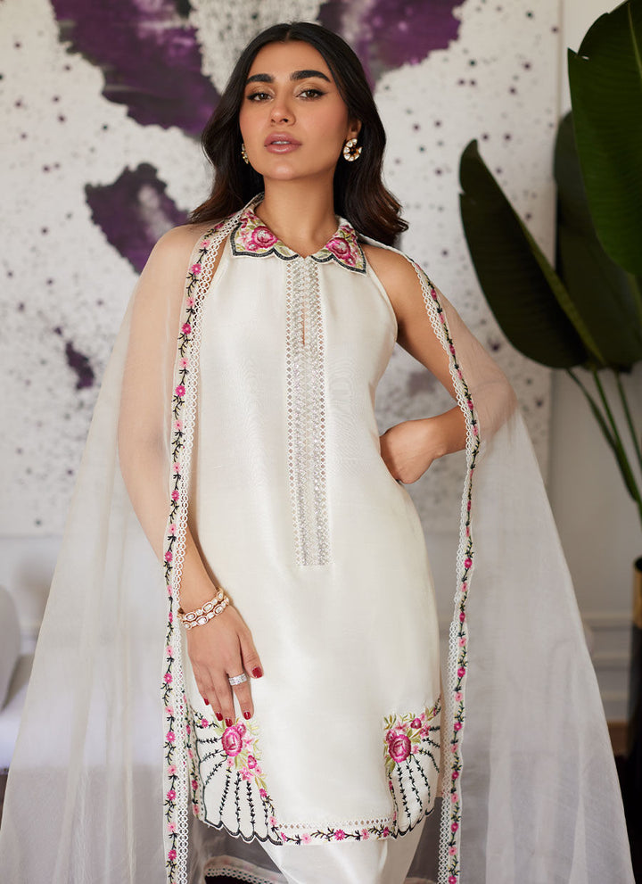 Farah Talib Aziz | Luna Eid Collection 24 | GENEVIVE PEARL WHITE - Pakistani Clothes for women, in United Kingdom and United States