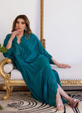 Farah Talib Aziz | Luna Eid Collection 24 | EMMELINE EMERALD CREPE - Pakistani Clothes for women, in United Kingdom and United States