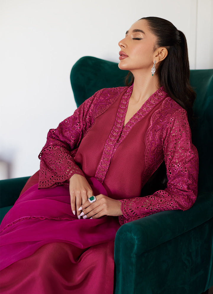 Farah Talib Aziz | Luna Eid Collection 24 | HONORINE MAGENTA - Pakistani Clothes for women, in United Kingdom and United States