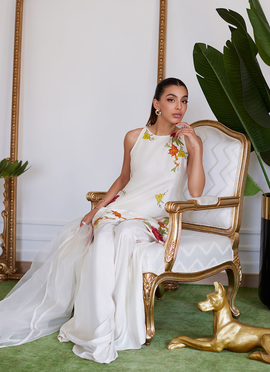 Farah Talib Aziz | Luna Eid Collection 24 | JULIET IVORY - Pakistani Clothes for women, in United Kingdom and United States