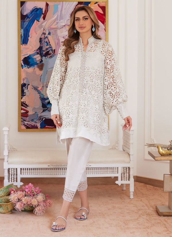Farah Talib Aziz | Luna Eid Collection 24 | OPHELIA IVORY - Hoorain Designer Wear - Pakistani Ladies Branded Stitched Clothes in United Kingdom, United states, CA and Australia