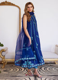 Farah Talib Aziz | Luna Eid Collection 24 | ELSYEE ROYAL BLUE - Pakistani Clothes for women, in United Kingdom and United States