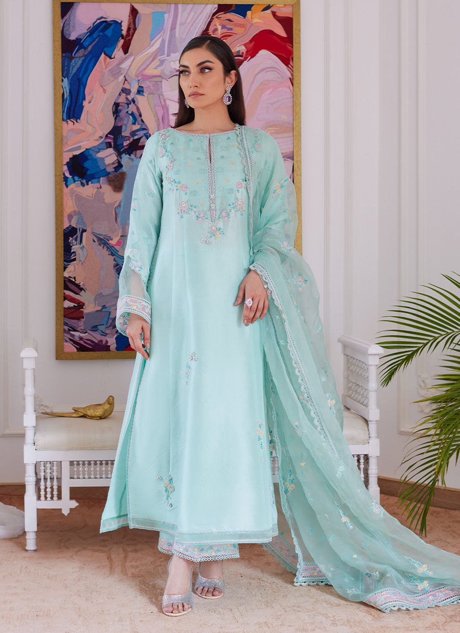 Farah Talib Aziz | Luna Eid Collection 24 | AURELLA MINT - Pakistani Clothes for women, in United Kingdom and United States