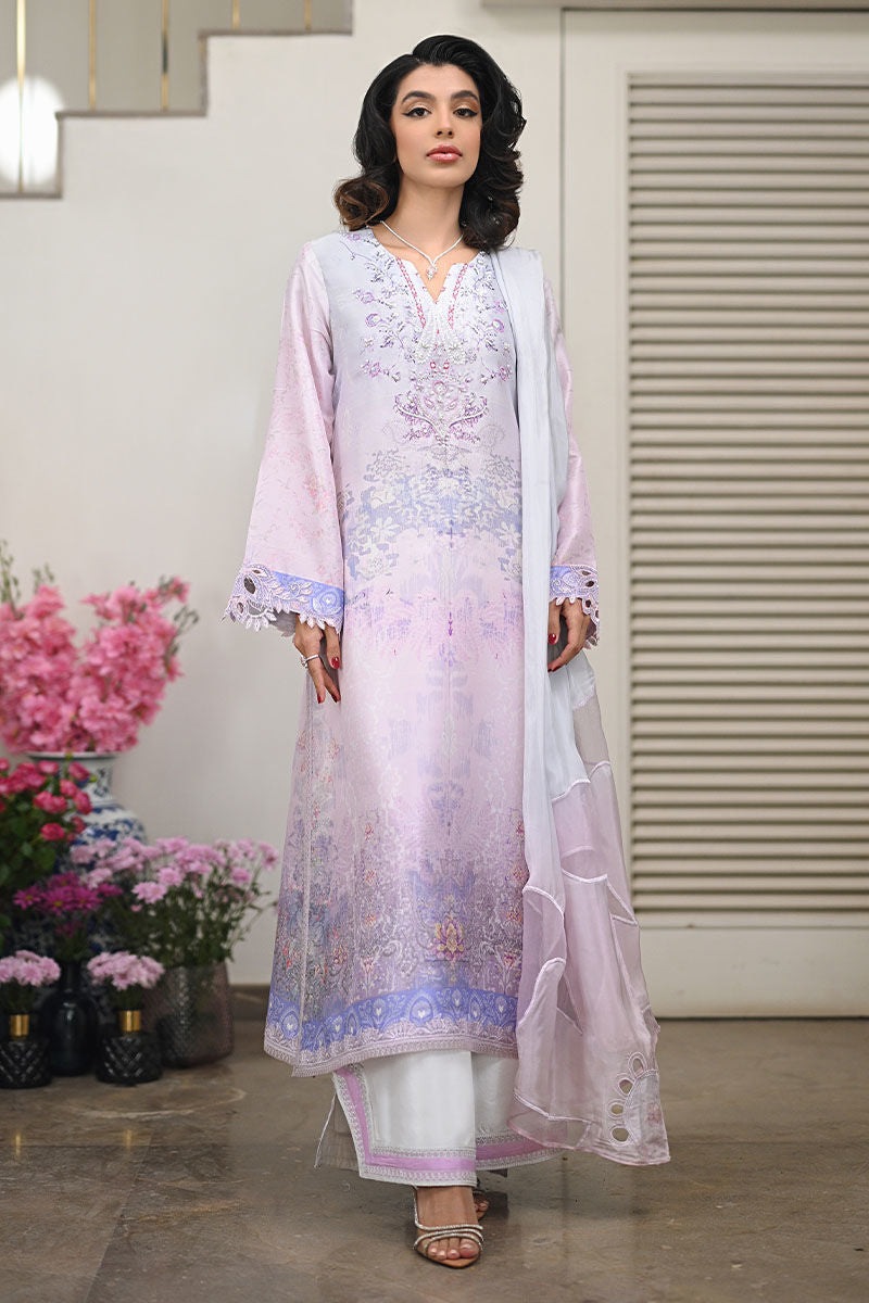 Ansab Jahangir | Secrets and Silk Eid Edit Silks 25 | Marisca Shirt and Dupatta