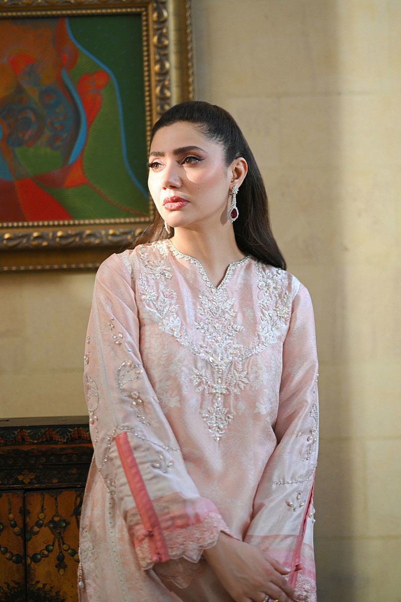 Ansab Jahangir | Secrets and Silk Eid Edit Silks 25 | Camira Shirt and Dupatta