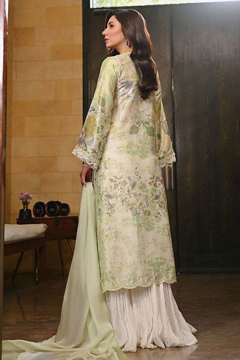 Ansab Jahangir | Secrets and Silk Eid Edit Silks 25 | Lyra Shirt and Dupatta