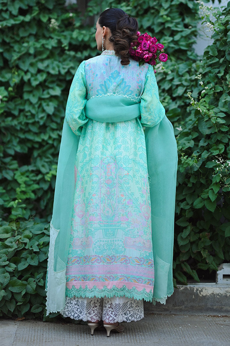 Ansab Jahangir | Secrets and Silk Eid Edit Silks 25 | Brreza Shirt and Dupatta