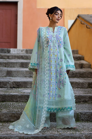 Ansab Jahangir | Zoha Luxury Lawn 25 | Misty Jade