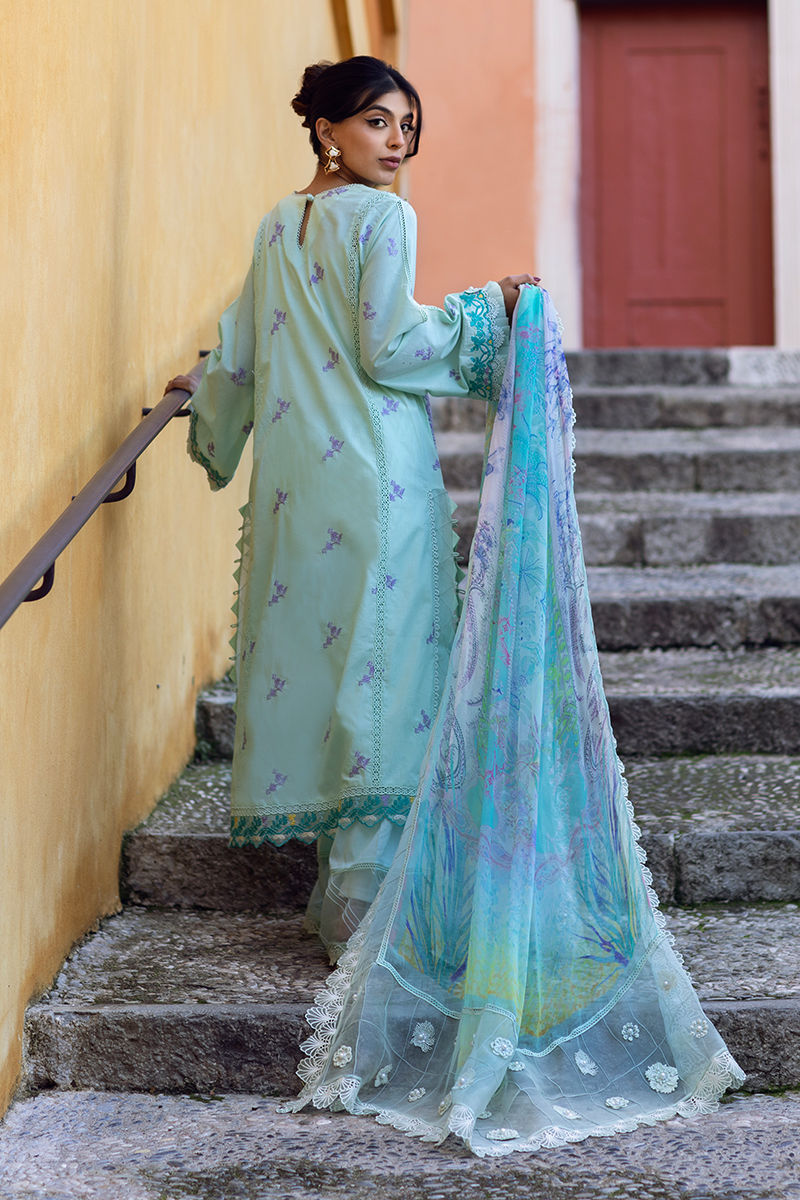 Ansab Jahangir | Zoha Luxury Lawn 25 | Misty Jade