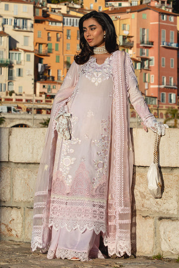 Ansab Jahangir | Zoha Luxury Lawn 25 | Pink Lady Apple