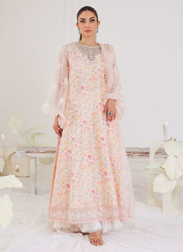 Farah Talib Aziz | Designer Picks 24 | RAMONA SHIRT WITH PRE-DRAPED DUPATTA