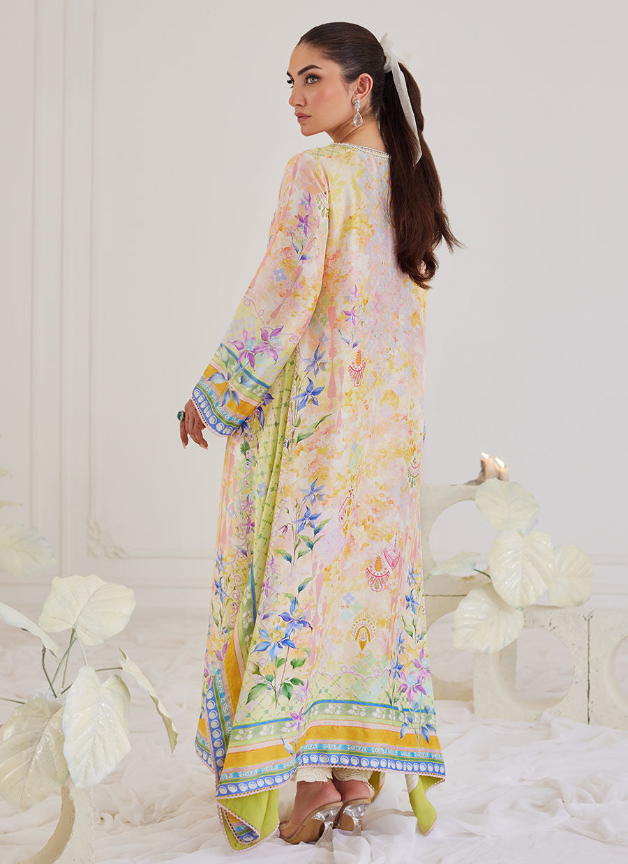 Farah Talib Aziz | Designer Picks 24 | BLANCA RAW SILK KAFTAN