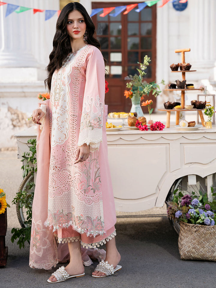 Bin Ilyas | Clara Embroidered Lawn 24 | 216 - A - Hoorain Designer Wear - Pakistani Designer Clothes for women, in United Kingdom, United states, CA and Australia