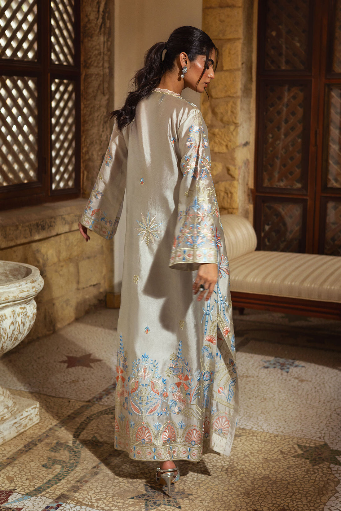 Annus Abrar | Leah Luxury Pret | Bisha Kaftaan