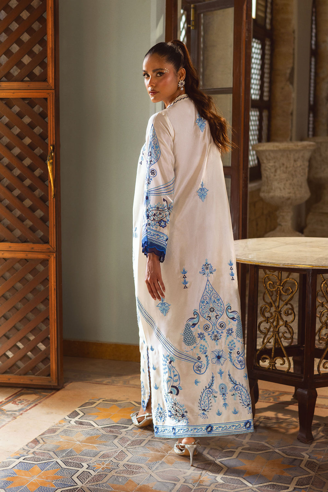 Annus Abrar | Leah Luxury Pret |Sol Kaftaan