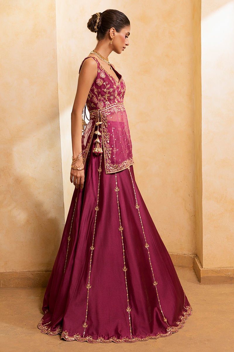 Ansab Jahangir | Artisan Prints 26 |Berry Velour