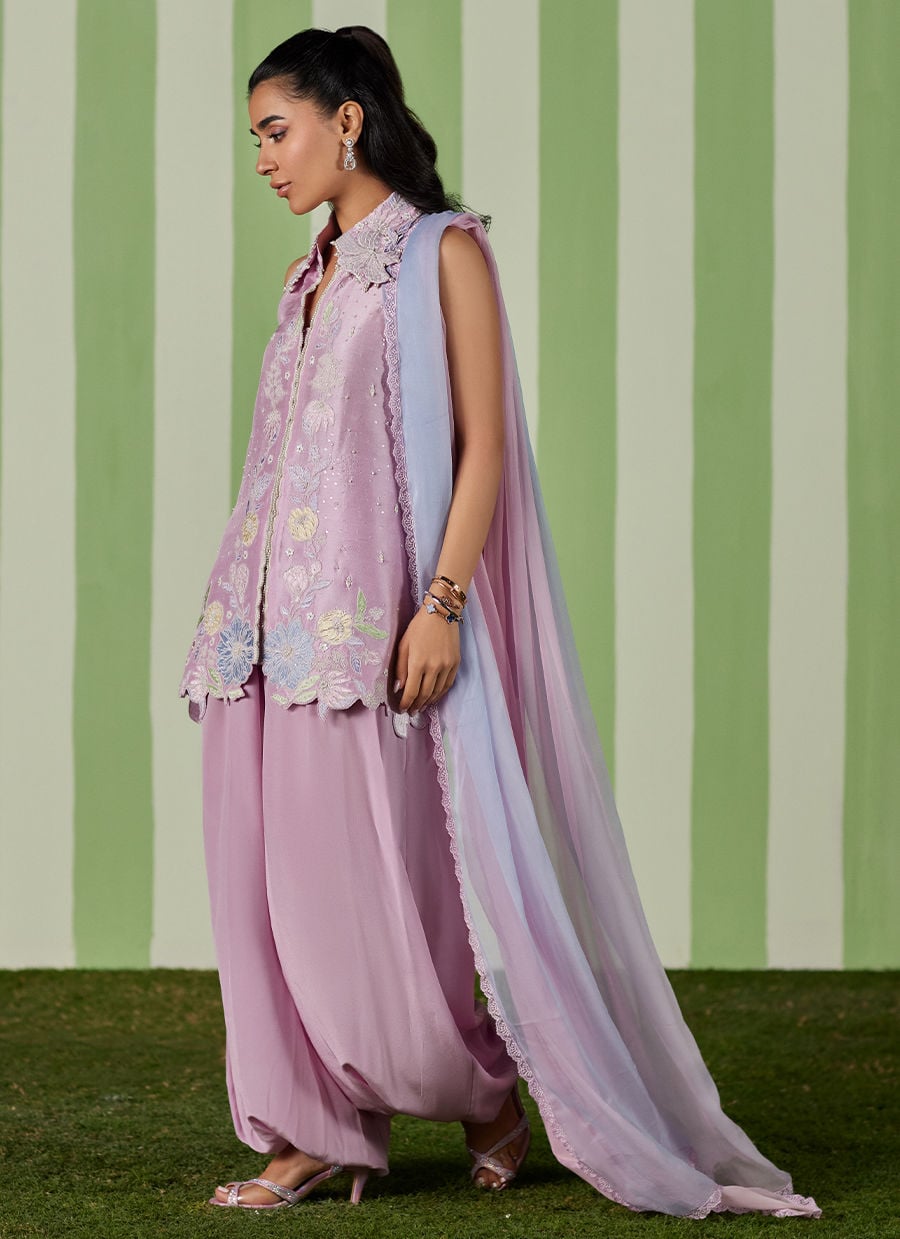 Farah Talib Aziz | Luna Eid 26 | Deeba Jacket with Dupatta