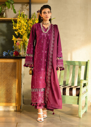 Sahane | In Laws in Lawn Eid Edit |   CT-21002 Berry