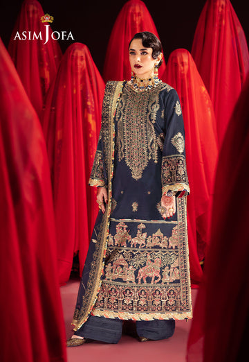 Asim Jofa | Makhmal Formals | AJMV-11