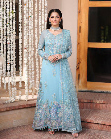 Roheenaz | Aangan Chiffon Collection 25 | Wafa
