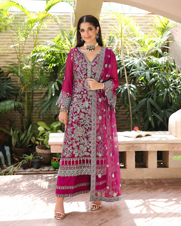 Roheenaz | Aangan Chiffon Collection 25 | Eira – Hoorain Designer Wear