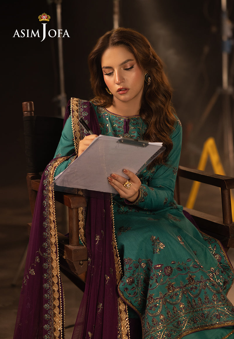 Asim Jofa | Festive Opulence | AJFO-08  Hoorain Designer Wear